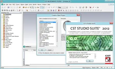 CST Studio Suite 2012.05
