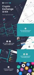 CryptoHunt | Design System for Figma (Dark & Light Modes)