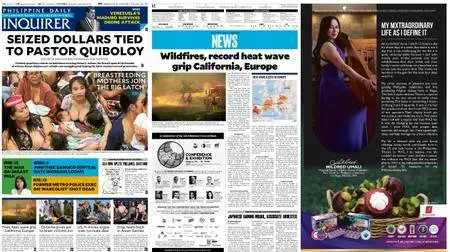 Philippine Daily Inquirer – August 06, 2018