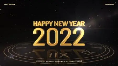 New Year Countdown 2022 3D 35217658