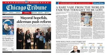 Chicago Tribune Evening Edition – January 07, 2019