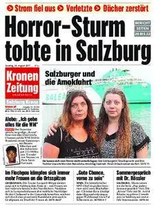 Kronen Zeitung Salzburg - 20. August 2017