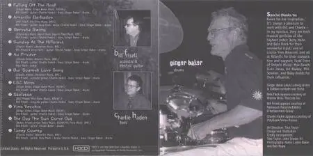 Ginger Baker, Charlie Haden, Bill Frisell - Falling off the Roof (1995) {Atlantic 82900-2}