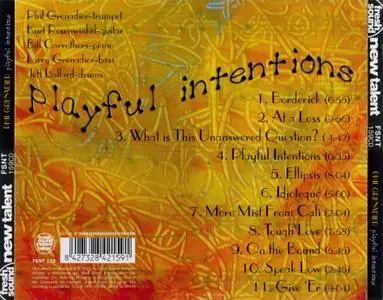 Phil Grenadier - Playful Intentions (2003) {Fresh Sound New Talent FSNT159CD}