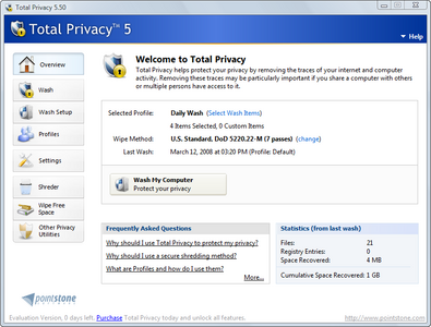 Pointstone Total Privacy 5.8.8.480 portable