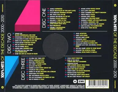 VA - 100% Hits Of The Decade 2000-2010 (3CD) (2009) {EMI/Warner Music Australia}