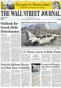 The Wall Street Journal Europe - Friday-Sunday, 14-16 August 2015