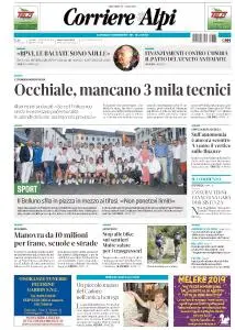 Corriere delle Alpi - 31 Luglio 2019