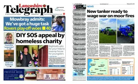 Lancashire Telegraph (Burnley, Pendle, Rossendale) – April 18, 2022