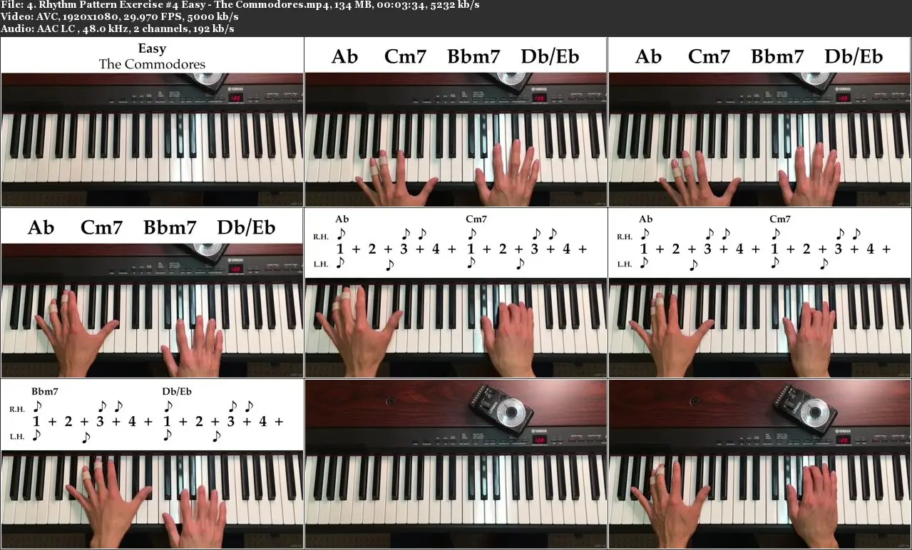 Piano For Singer/Songwriters 2: Pop/Rock Rhythm Immersion