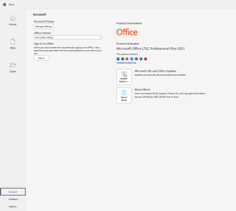 Microsoft Office Professional Plus 2021 VL Version 2309 (Build 16827.20166) (x86/x64) Multilingual