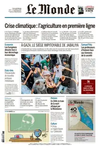 Le Monde du Jeudi 17 Octobre 2024