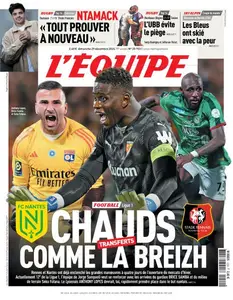 L’equipe du Dimanche 29 Décembre 2024