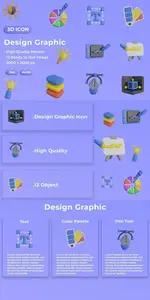 Design Graphic 3D Icon