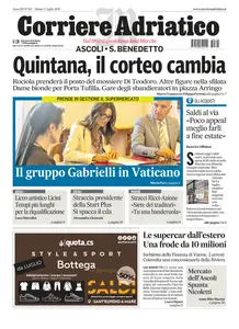 Corriere Adriatico Ascoli - 5 Luglio 2025