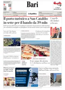 la Repubblica Bari - 9 Agosto 2025