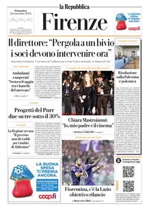 la Repubblica Firenze - 22 Settembre 2024