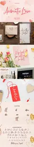 Aromatic Love - Lovely Elegant Script Font