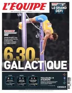 L’equipe du Mardi 16 Septembre 2025