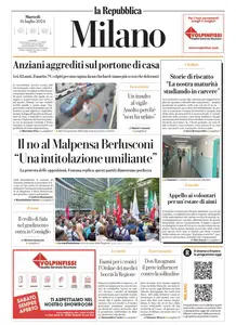 la Repubblica Milano - 16 Luglio 2024