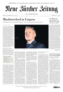 Neue Zürcher Zeitung - 14 April 2026