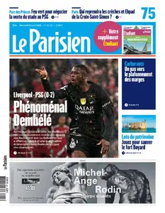 Le Parisien du Mercredi 15 Avril 2026