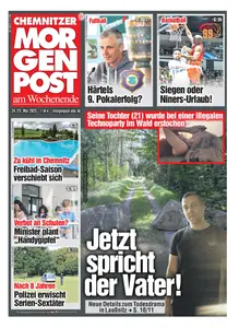 Chemnitzer Morgenpost - 24 Mai 2025