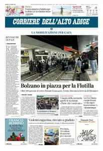 Corriere dell'Alto Adige - 3 Ottobre 2025
