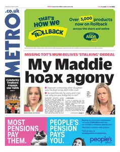 Metro UK - 9 October 2025