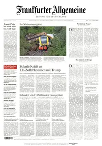 Frankfurter Allgemeine Zeitung - 29 Juli 2025
