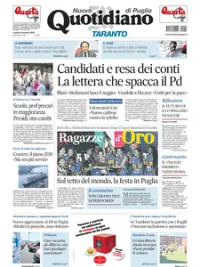 Quotidiano di Puglia Taranto - 8 Settembre 2025
