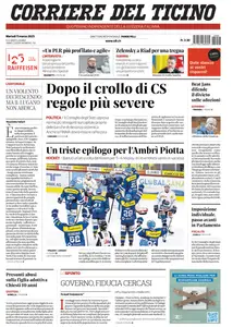 Corriere del Ticino - 11 Marzo 2025