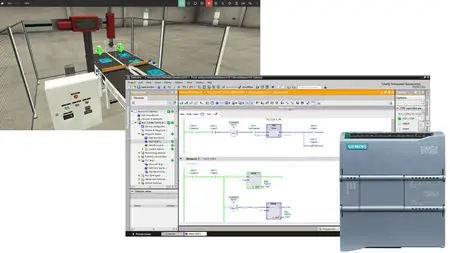 PLC Ladder Programming with TIA Portal & Hands-On Projects