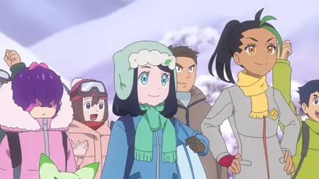 Pokemon Horizons The Series S01E61 Resonating Spirits in a Challenge to Ryme