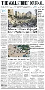 The Wall Street Journal - September 30, 2024