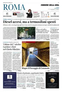 Corriere della Sera Roma - 8 Ottobre 2025