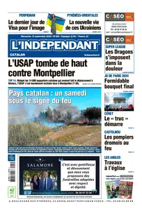 L'Indépendant - 15 Septembre 2024