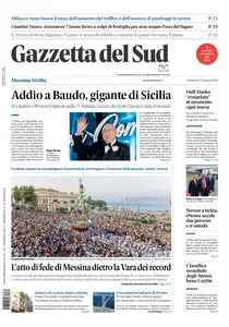 Gazzetta del Sud Messina - 17 Agosto 2025