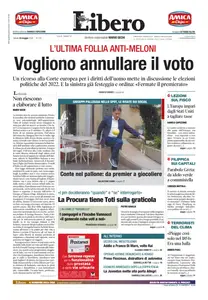 Libero - 18 Maggio 2024