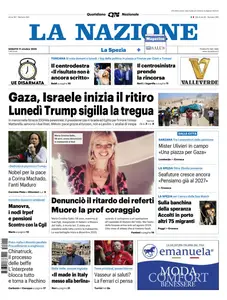 La Nazione La Spezia - 11 Ottobre 2025