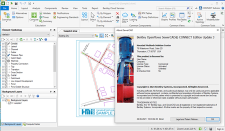 OpenFlows SewerCAD CONNECT Edition Update 3.4