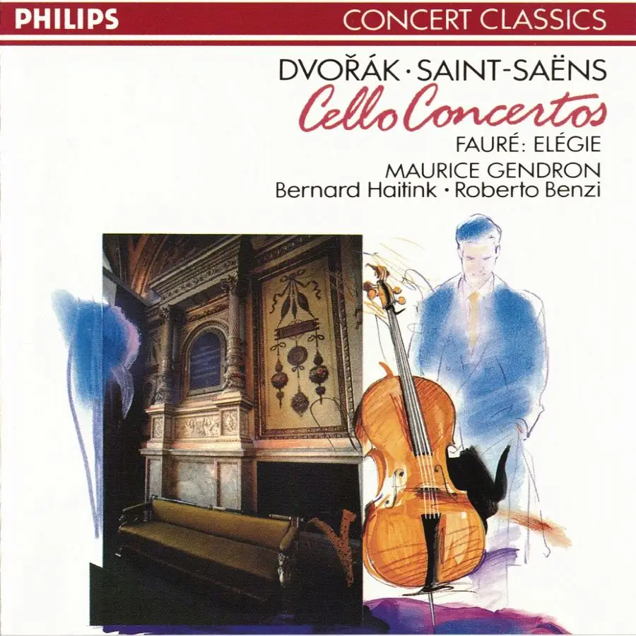 Maurice Gendron - Dvořák, Saint-Saëns: Cello Concertos; Fauré: Elégie ...