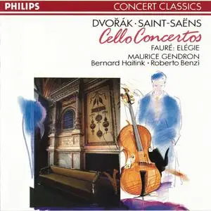 Maurice Gendron - Dvořák, Saint-Saëns: Cello Concertos; Fauré: Elégie (1989)