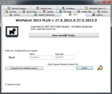 WinPatrol PLUS 27.0.2013.0