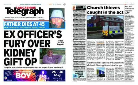 Lancashire Telegraph (Blackburn, Darwen, Hyndburn, Ribble Valley) – May 21, 2018