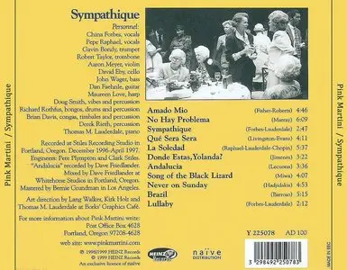 Pink Martini – Sympathique (1999) -repost