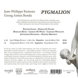 Korneel Bernolet, Apotheosis Orchestra - Jean-Philippe Rameau & Georg Anton Benda: Pygmalion (2019)