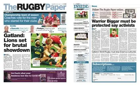 The Rugby Paper – August 01, 2021