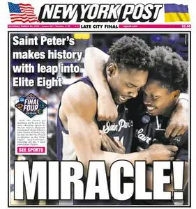 New York Post - March 26, 2022