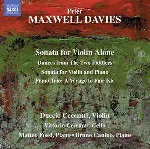 Duccio Ceccanti - Maxwell Davies: Works For Violin (2017)